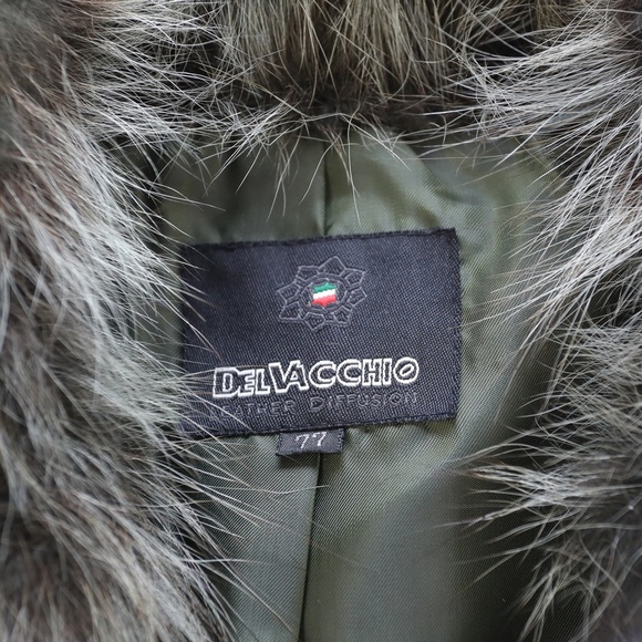 LEATHER AND FUR JACKET - Picture 3 of 9